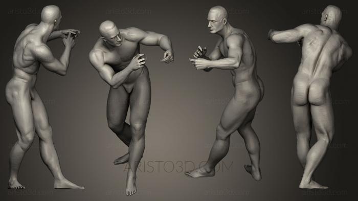 Figurines of people (STKH_0070) 3D model for CNC machine